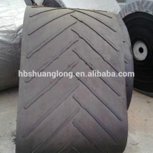 Cheap price patterned conveyor belt