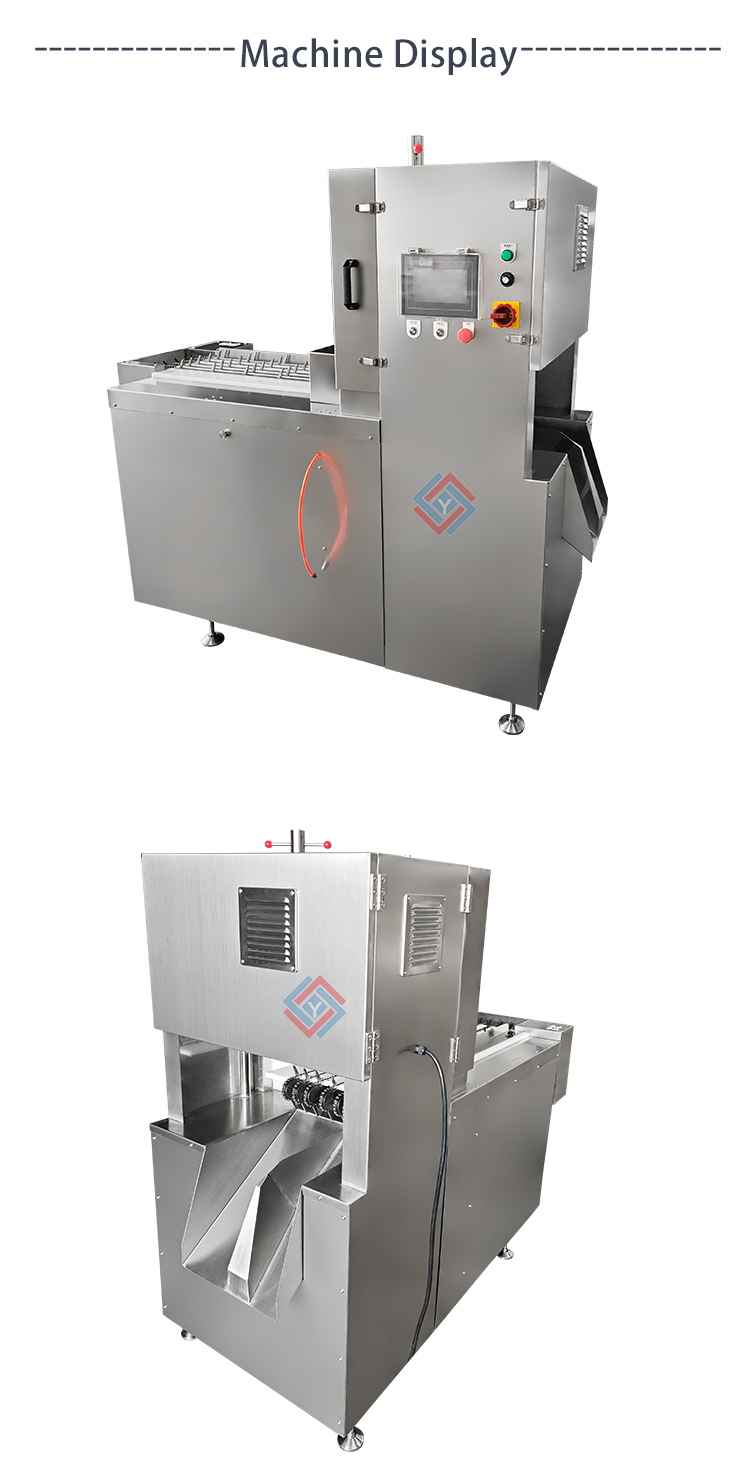 Automatic frozen meat cutting machine bone saw to food processing industrial