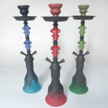 2 pipe medium arab cheaper iron metal  baby hookah shisha