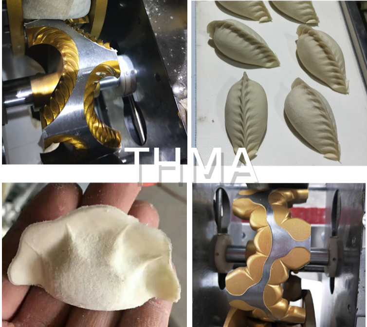 Semi Automatic Japanese Style Dumpling Making Machine Gyoza Machine