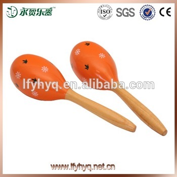 toy musical instrument noise maker wooden maracas