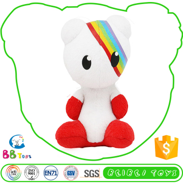 Most Popular Low Price Customize Funny Rainbow Face Doll