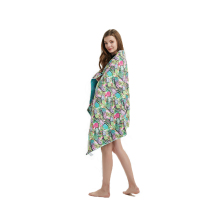 Custom Pineapple Microfiber Suede Printed Cloth