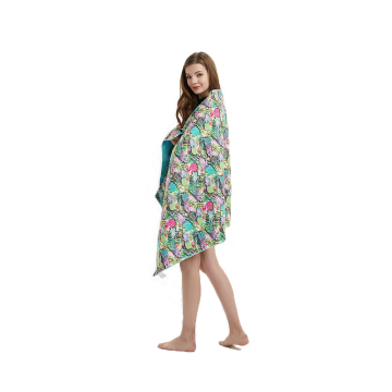 Custom Pineapple Microfiber Suede Printed Cloth