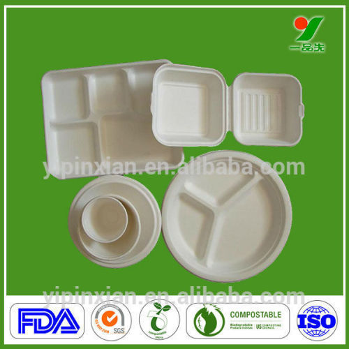 Good after-sales service eco-friendly disposable paper plates paper trays