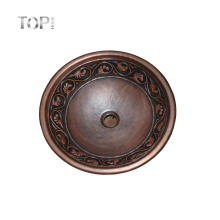 Antique Brass and Copper Basin Sinks: Elevating Hotel Bathrooms with Handcrafted Elegance