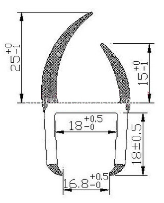  Truck Door Seal  GL-22111