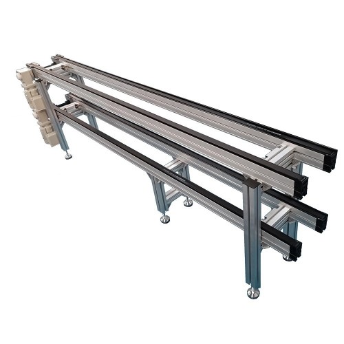 Vitrans Timing Belt Conveyor untuk Desain Sistem Konveyor Pallet dan Solusi Sistem Penanganan Pallet