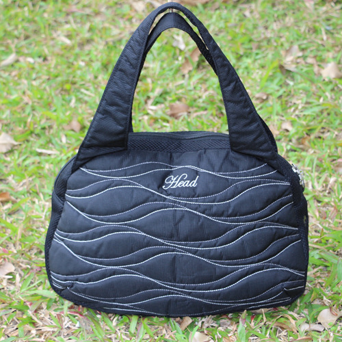 Black Sample Polyester Handbag