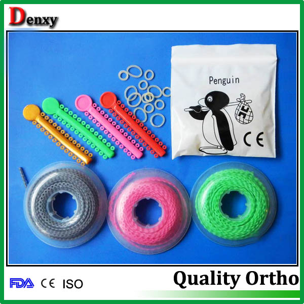 Orthodontic Ligature Tie Dental Orthodontic Elastic Ligatures Strong Elastic Orthodontics