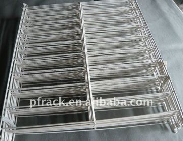 Wire mesh fridge bottle rack P-0041