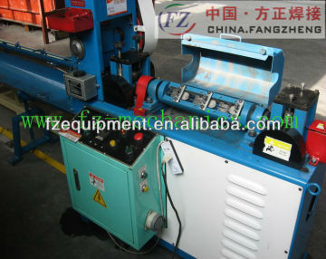 Automatic straightening and cutting machine