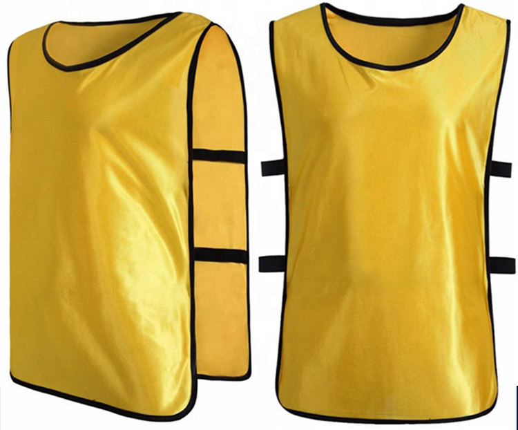 Customize Logo Printing Cheap High Quality Mesh Soccer Football Training Vest Bibs Wholesale