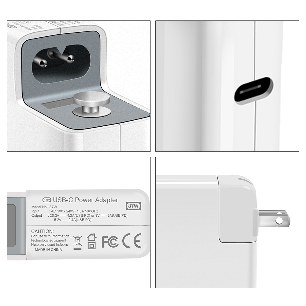 85w acdc محول 18.5v شاحن الكمبيوتر المحمول لشركة آبل