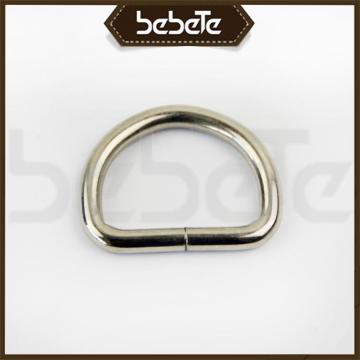High quality nickel free metal d ring bag buckle