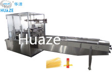 Automatic pillow packing machine for spaghetti