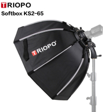 Triopo KS2-65 Foldable Octagon Lightbox for Godox Yongnuo Speedlite