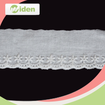 Wholesale Latest Cord 3 CM Tulle Embroidery Lace Trim