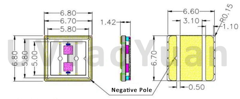 UV Lamp Sterilizer Ultraviolet Light UVC Light Disinfection Lamp