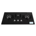 3-Burner Built-in Gas Hob Glass