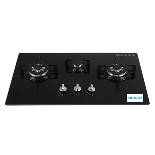 3-Burner Built-in Gas Hob Glass