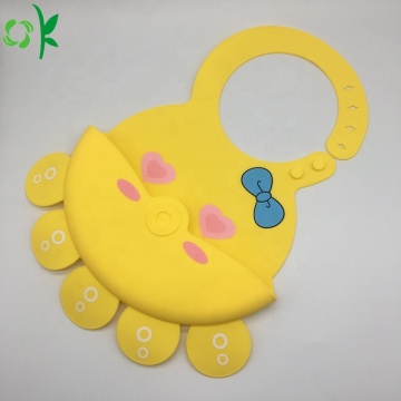 Soft Silicone Bibs With Food Catcher Pocket