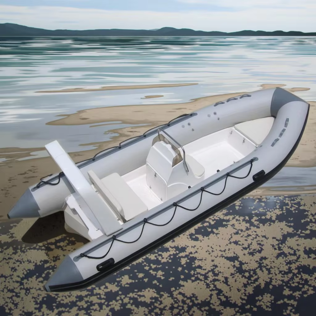 Hypalon rib boat for ocean waters