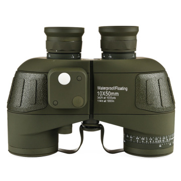 High-Power 10X50 HD Waterproof Binoculars with Nautical Compass and Night Vision