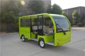 Elektrische shuttlebus toeristenbus sightseeing auto