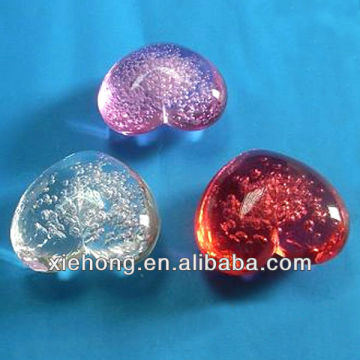 plastic heart bead for jewelry and decoration