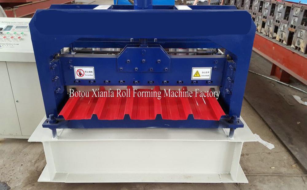 CNC Hydraulic Colored Steel Trapezoidal Galvanized roll forming machine