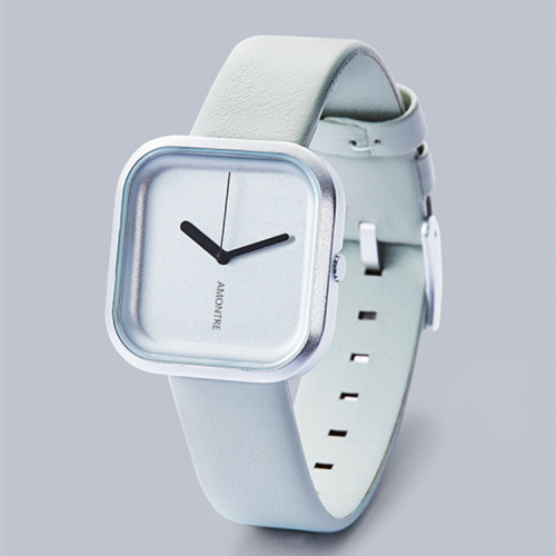 Unisex-horloge op maat van aluminium