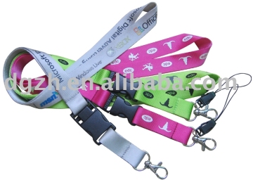 nylon lanyard, neck lanyard, neck strap