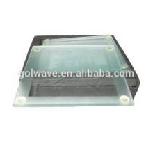 Glass cup mat