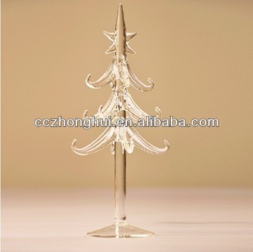 Clear crystal Christmas tree