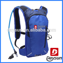Custom hydration pack backpack with bladder