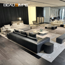 Luxury Italian Minimalist Corner Sofas
