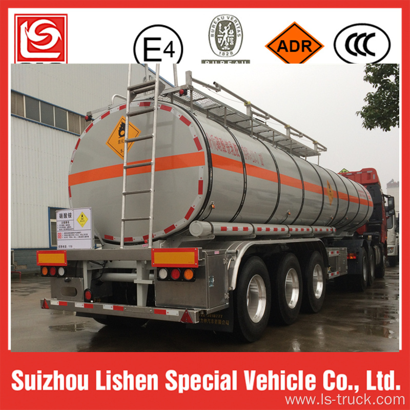 Liquid ammonium nitrate transport trailer