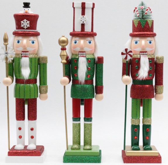 Hiasan Desktop Soldier King Nutcracker