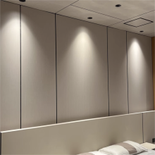 Bamboo Charcoal Wood Veneer Board Panel Marble Fiber Marble Wall Panel