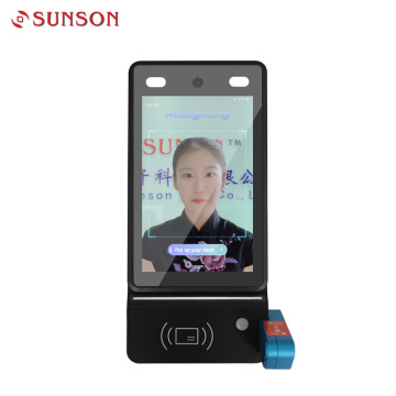 Automatic Face Recognition Fever Detector Pad