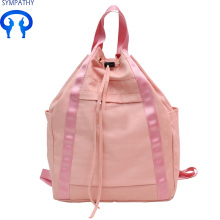 Custom drawstring bucket campus student bag