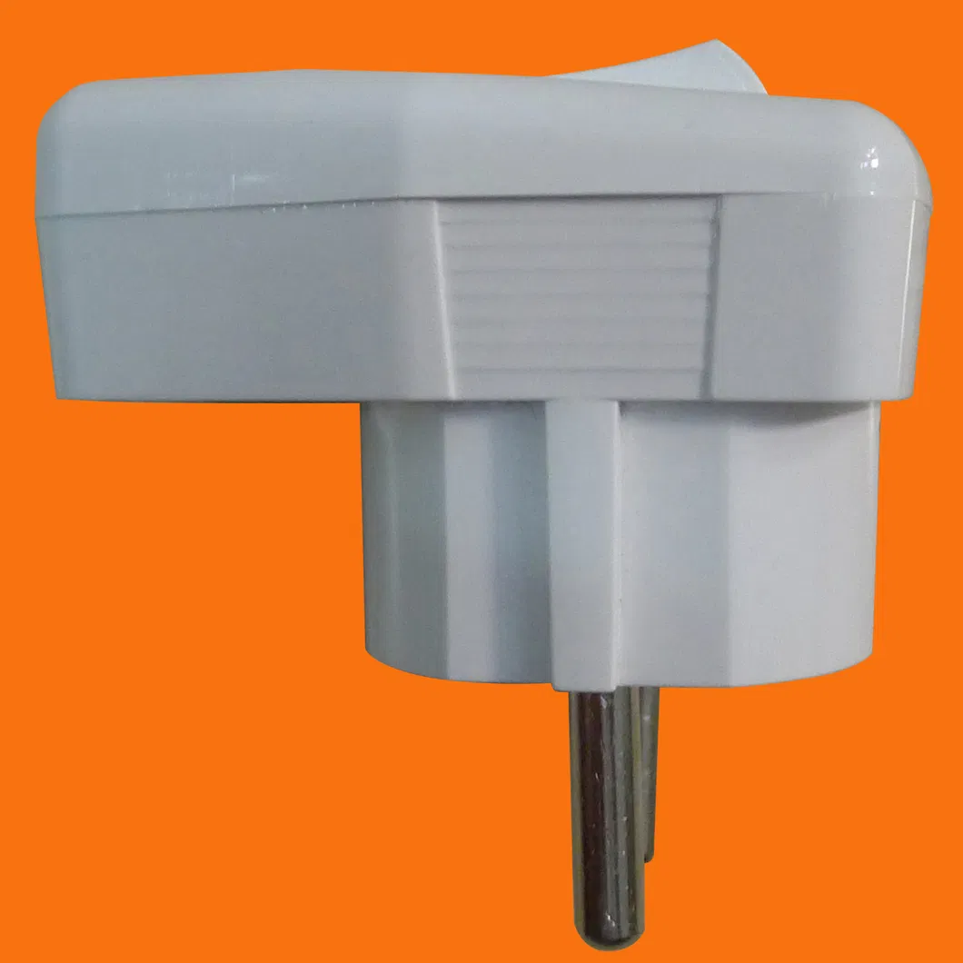 Elendax Power Plug 10- 16A with Switch White for French