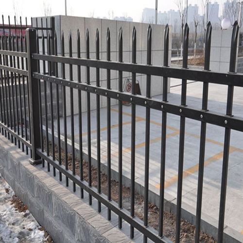 2016 ISO9001-2008 Certificate galvanized zinc steel fence