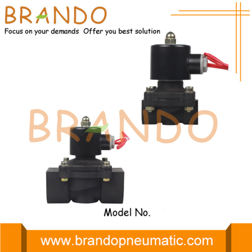 1/2 `` 3/4 &#39;&#39; Elektrikli Solenoid Valf Plastik 24V DC