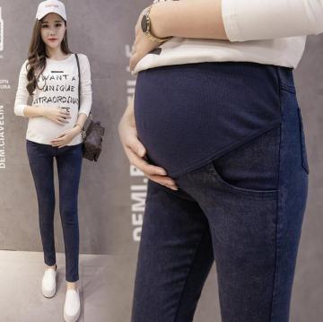 ODM OEM Maternity Jeans: Women's Skinny Ripped Maternity Pants