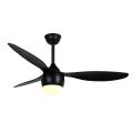 3 Blades Modern Decorative Ceiling Fan with LED Light