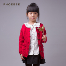Phoebee Red Children Wear for Baby Grils Kids Cothes