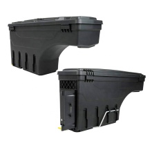 Black ABS Plastic Universal Pickup Storage Tool Box