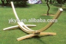 Wood Arc Hammock Stand Frame